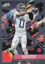 2025 Topps Cosmic Chrome Base Set Calvin Ridley #96 card