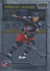 2020-21 O-Pee-Chee Platinum Base Set Calvin Thurkauf #186 card