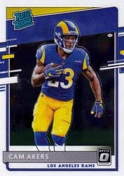 2020 Donruss Optic Base Set Cam Akers #175 card