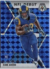 2020 Panini Mosaic Cam Akers #277 card