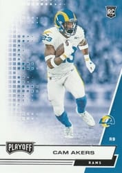 2020 Panini Playoff Base Set Cam Akers #225 card