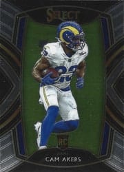 2020 Panini Select Base Set Cam Akers #255 card