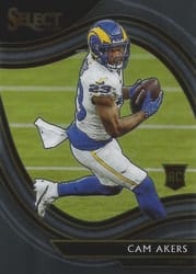 2020 Panini Select Base Set Cam Akers #355 card