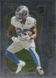 2020 Panini Select Select Certified Rookies Cam Akers #SCR-21 card