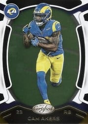 2021 Panini Certified Base Set Cam Akers #93 card