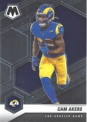 2021 Panini Mosaic Base Set Cam Akers #119 card