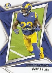 2021 Panini Rookies & Stars Base Set Cam Akers #31 card