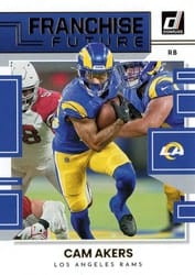 2022 Donruss Franchise Future Cam Akers #FF-CA card