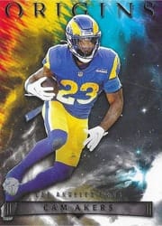 2022 Panini Origins Base Set Cam Akers #44 card