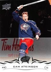 2018-19 Upper Deck Base Set Cam Atkinson #54 card