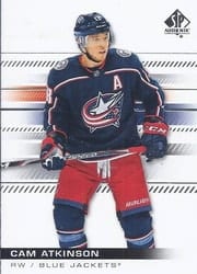 2019-20 SP Authentic Base Set Cam Atkinson #53 card