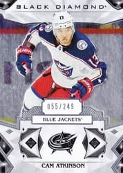 2019-20 Upper Deck Black Diamond Base Set Cam Atkinson #BDB-CA card