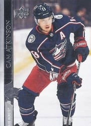 2020-21 Upper Deck Base Set Cam Atkinson #304 card