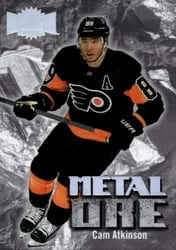 2022-23 SkyBox Metal Universe Metal Ore Cam Atkinson #MO-18 card