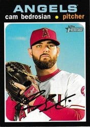 2020 Topps Heritage Base Set Cam Bedrosian #211 card