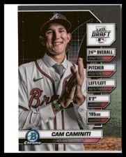 2024 Bowman Draft Bowman Draft Night Cam Caminiti #BDN-10 card