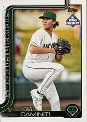 2025 Topps Pro Debut Base Set Cam Caminiti #PD-16 card