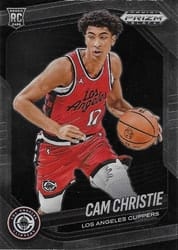 2024-25 Panini Prizm Black Base Set Cam Christie #235 card