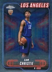 2024-25 Topps Chrome Base Set Cam Christie #151 card