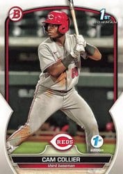 2023 Bowman 1st Edition Base Set Cam Collier #BPPF-125 card