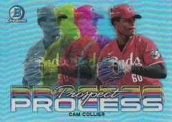 2023 Bowman Chrome Prospect Process Cam Collier #PRP-17 card