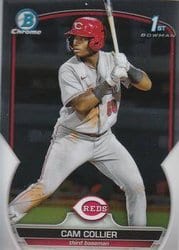 2023 Bowman Chrome Prospects Cam Collier #BCP-125 card