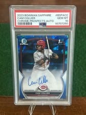 2023 Bowman Sapphire Edition Autographs Cam Collier #BSPA-CC card
