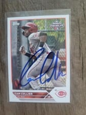 2023 Topps Pro Debut Autographs Cam Collier #PD-198 card