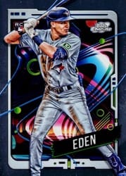 2024 Topps Cosmic Chrome Base Set Cam Eden #108 card