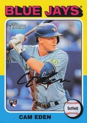 2024 Topps Heritage Base Set Cam Eden #678 card