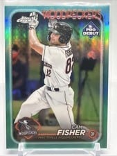 2024 Topps Pro Debut Chrome Cam Fisher #PDC-120 card