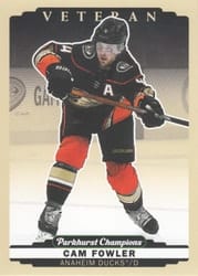 2022-23 Parkhurst Champions Base Set Cam Fowler #12 card