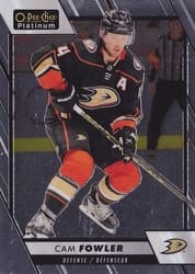 2023-24 O-Pee-Chee Platinum Base Set Cam Fowler #139 card