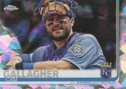 2019 Topps Chrome Sapphire Edition Base Set Cam Gallagher #666 card