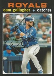 2020 Topps Heritage Base Set Cam Gallagher #299 card