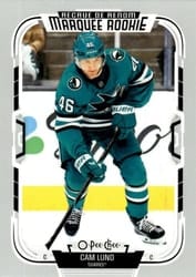 2025-26 O-Pee-Chee Base Set Cam Lund #555 card