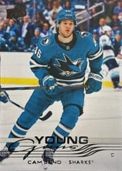 2025-26 Upper Deck Base Set Cam Lund #242 card