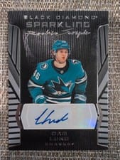 2025-26 Upper Deck Black Diamond Sparkling Rookie Scripts Cam Lund #SRS-CL card