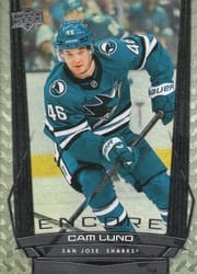 2025-26 Upper Deck Encore Cam Lund #E-181 card