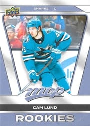 2025-26 Upper Deck MVP Base Set Cam Lund #248 card