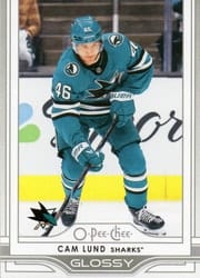 2025-26 Upper Deck O-Pee-Chee Glossy Cam Lund #OG-50 card