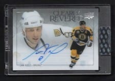2023-24 Upper Deck Clear Cut Clearly Revered Autos Cam Neely #CR-CN card