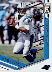 2018 Donruss Elite Base Set Cam Newton #43 card