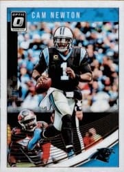2018 Donruss Optic Base Set Cam Newton #15 card