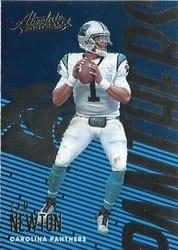 2018 Panini Absolute Base Set Cam Newton #13 card