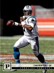 2018 Panini Base Set Cam Newton #40 card