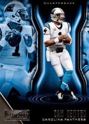 2018 Panini Playbook Base Set Cam Newton #80 card
