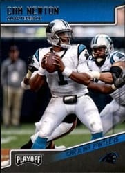 2018 Panini Playoff Base Set Cam Newton #26 card