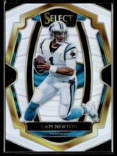 2018 Panini Select Cam Newton #125 card
