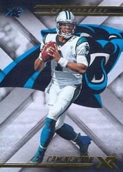 2018 Panini XR Base Set Cam Newton #77 card